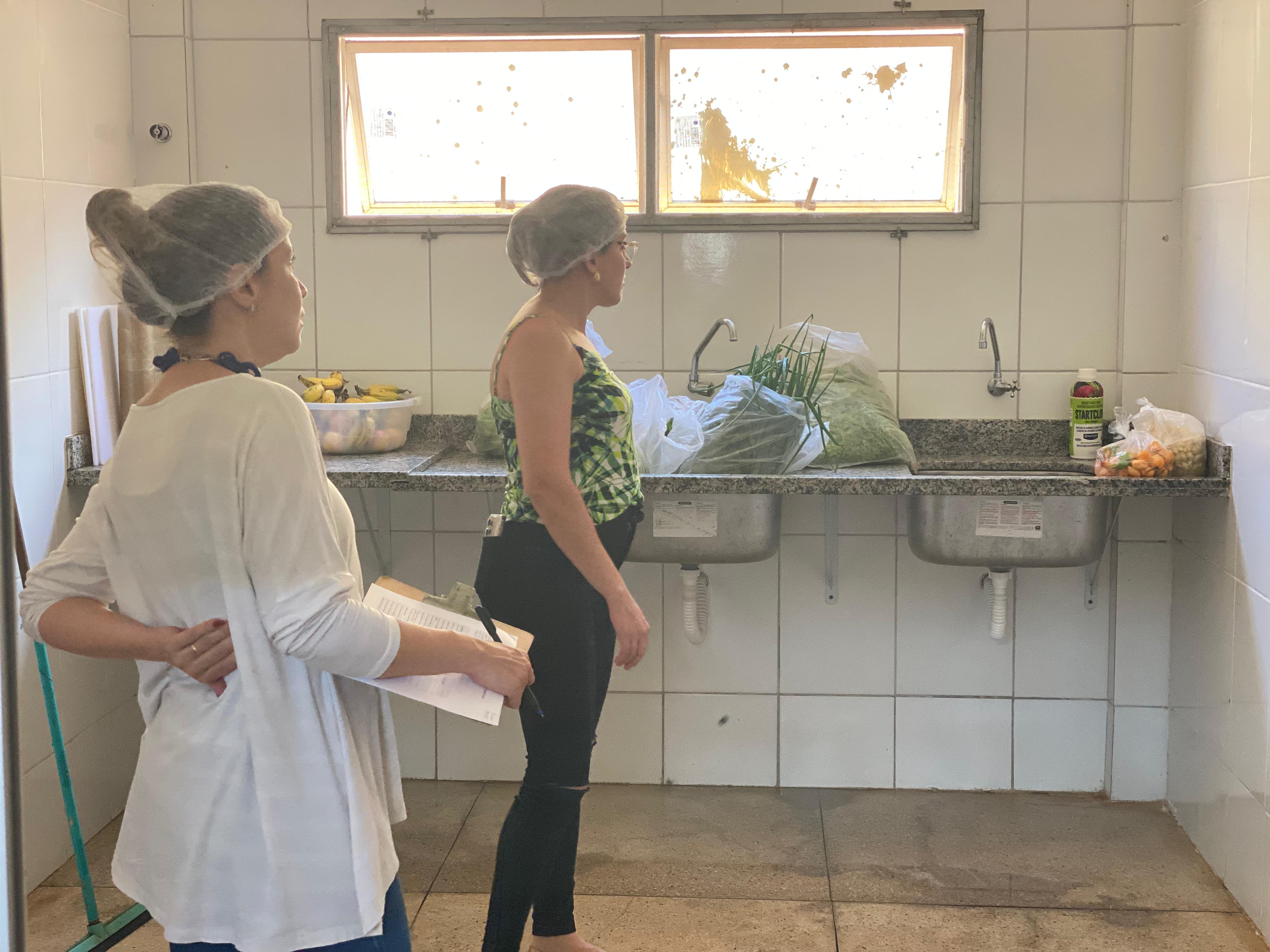 Todos os espaços do prédio que abriga o resturante estudantil foi vistoriados